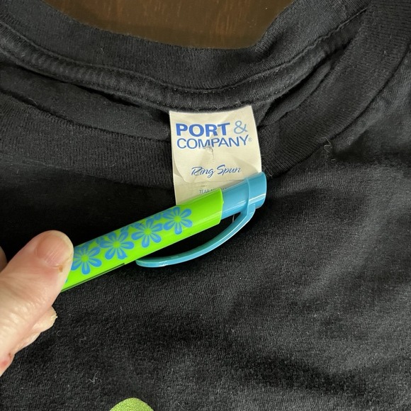 Port & Company Unisex T-Shirt St. Patricks Day Luckiest Teacher Ever Size Large - Picture 4 of 5